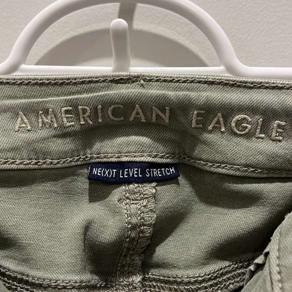American Eagle Jeggings, Size 10, Sage Green, EUC - Picture 4 of 5